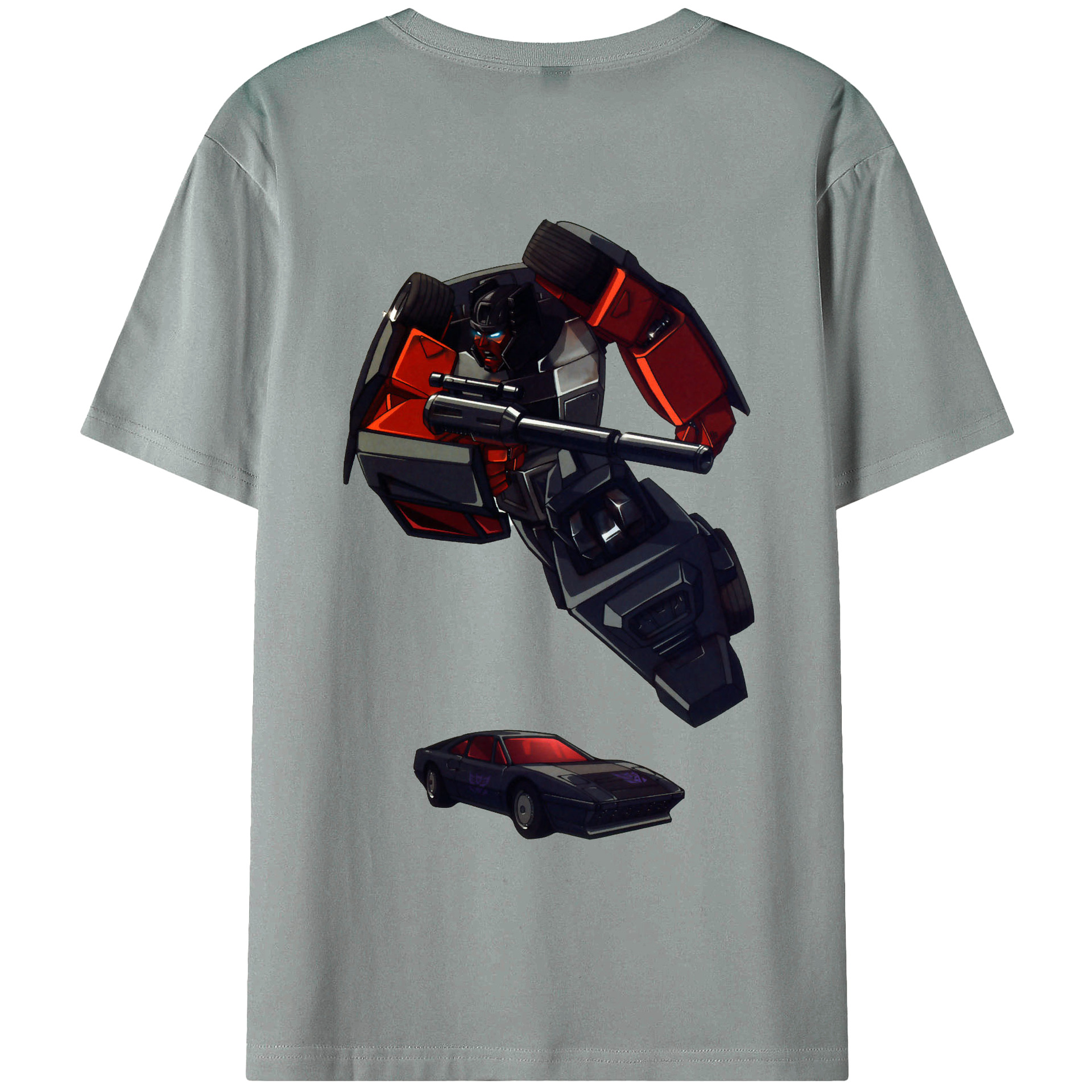 （画像用）  綿100％ メンズ半袖Tシャツ（バックプリント） 通気性